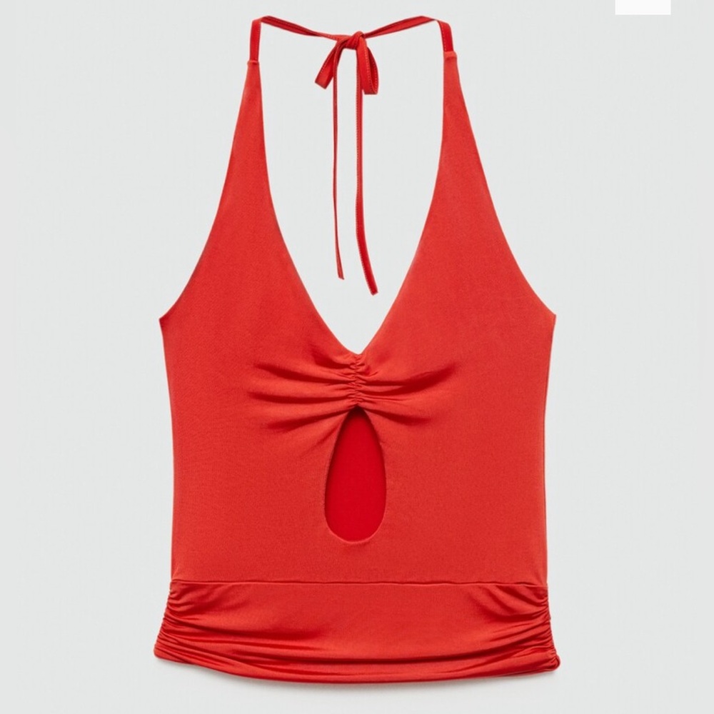 SIEDRES Halter Neck Top - Picture 2 of 4